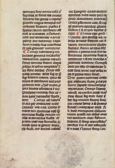 Illuminated Chronicle by Márk Kálti